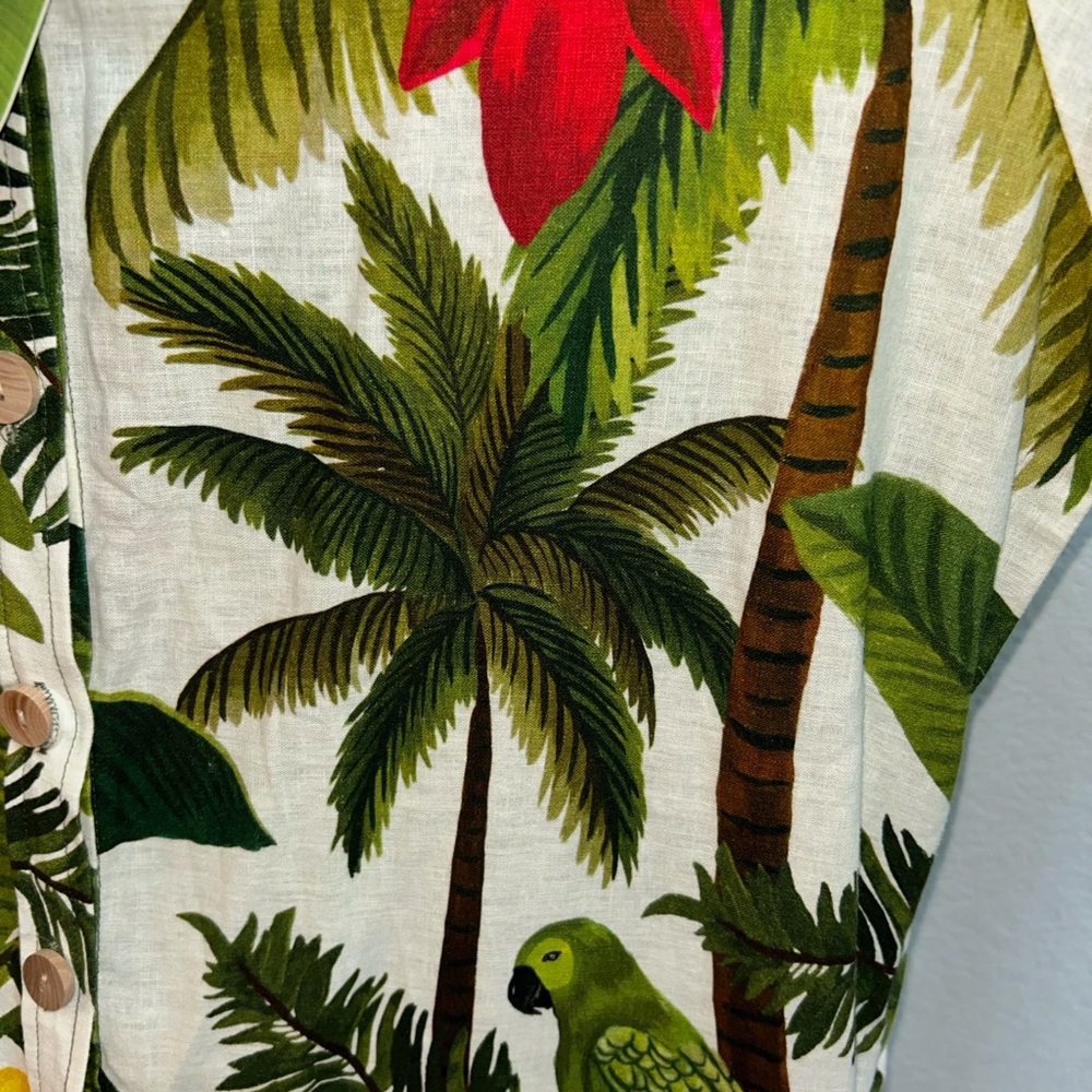 FARM Rio White Cocoa Forest Jumpsuit - Picture 4 of 4